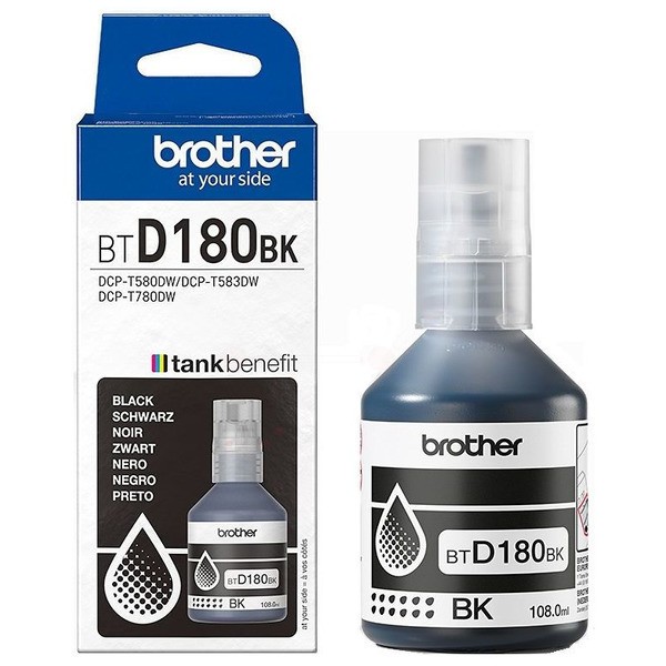 NEUOriginal Brother BT-D180BK Tinte black 108 ml 7.500 Seiten