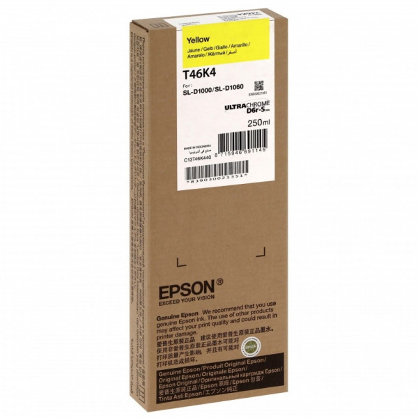 Original Epson C13T46K440 / T46K4 Tinte yellow 250 ml