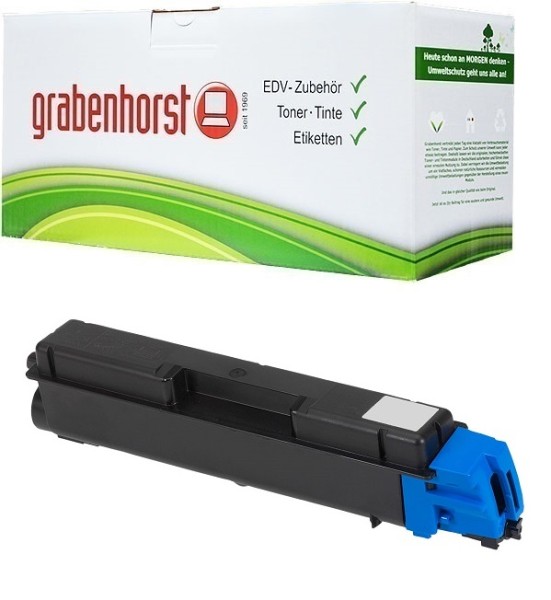 Alternativ Kyocera 1T02KTCNL0 / TK-580C Toner cyan 5.600 Seiten