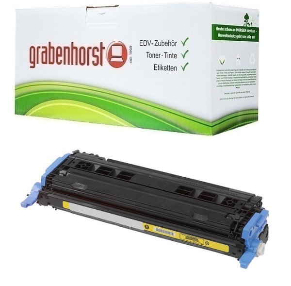 Alternativ HP Q6002A / 124A Toner yellow 2.000 Seiten