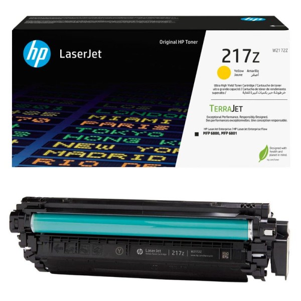 NEUOriginal HP W2172Z / 217Z Toner yellow 24.000 Seiten