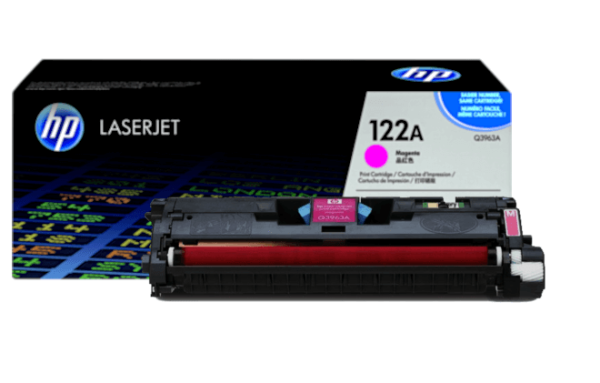 Original HP Q3963A / 122A Toner magenta 4.000 Seiten