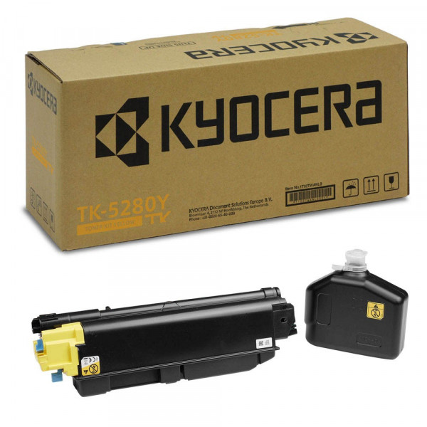 Original Kyocera 1T02TWANL0 / TK-5280Y Toner yellow 11.000 Seiten