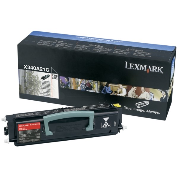 Original Lexmark X340A21G Toner schwarz 2.500 Seiten