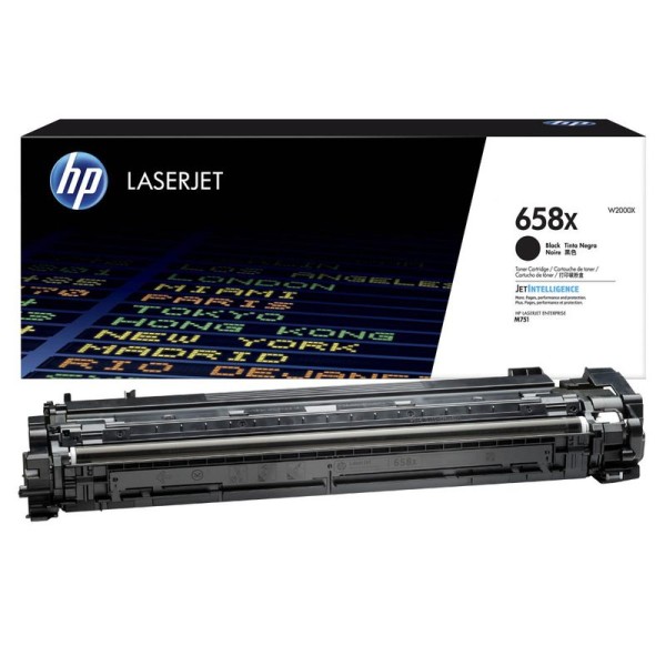 Original HP W2000X / 658X Toner black 33.000 Seiten