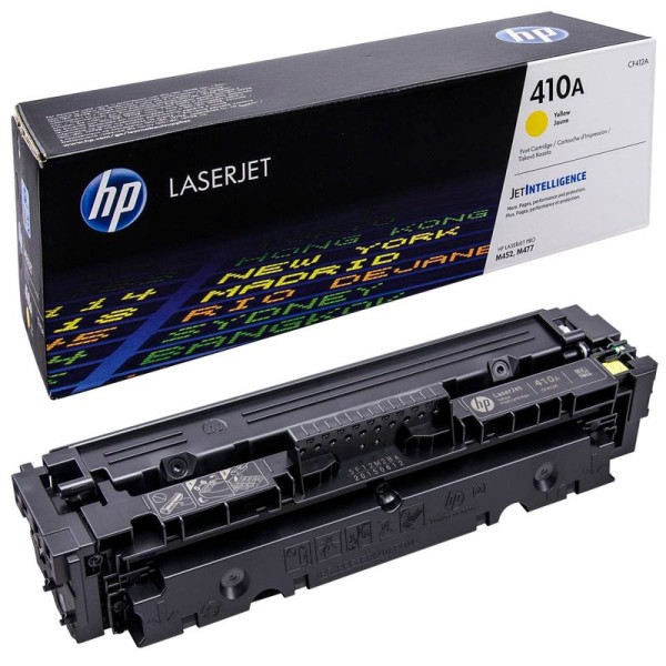 Original HP CF412A / 410A Toner yellow 2.300 Seiten