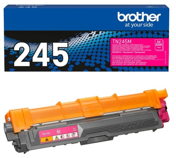 Original Brother TN-245M Toner magenta 2.200 Seiten