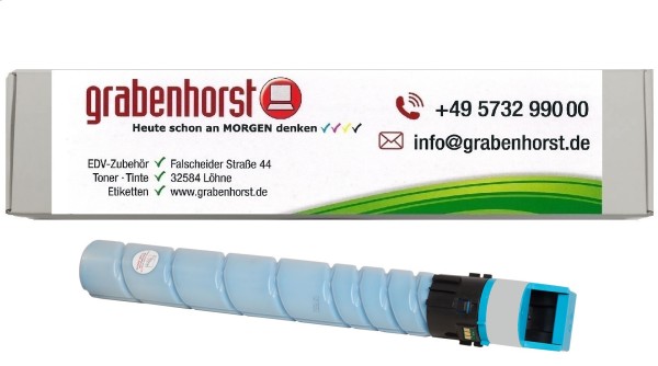 Alternativ Konica Minolta AAV8450 / TN-328C Toner cyan 28.000 Seiten