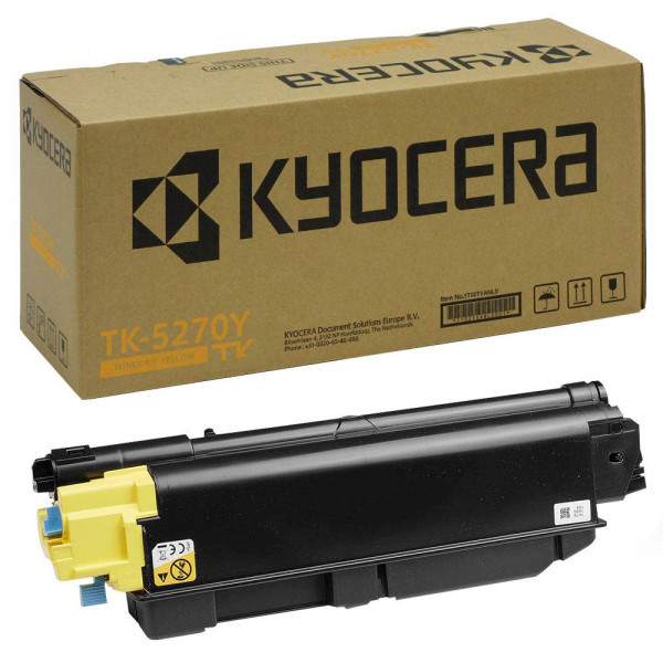 Original Kyocera 1T02TVANL0 / TK-5270Y Toner yellow 6.000 Seiten