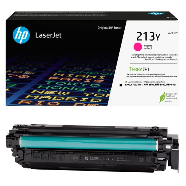 Original HP W2133Y / 213Y Toner magenta extra High-Capacity 12.000 Seiten