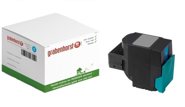 Alternativ Lexmark C540H1CG Toner cyan 2.000 Seiten