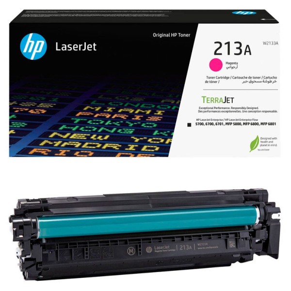 Original HP W2133A / 213A Toner magenta 3.000 Seiten