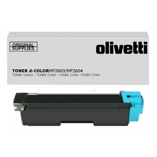 Original Olivetti B0947 Toner-Kit cyan 5.000 Seiten