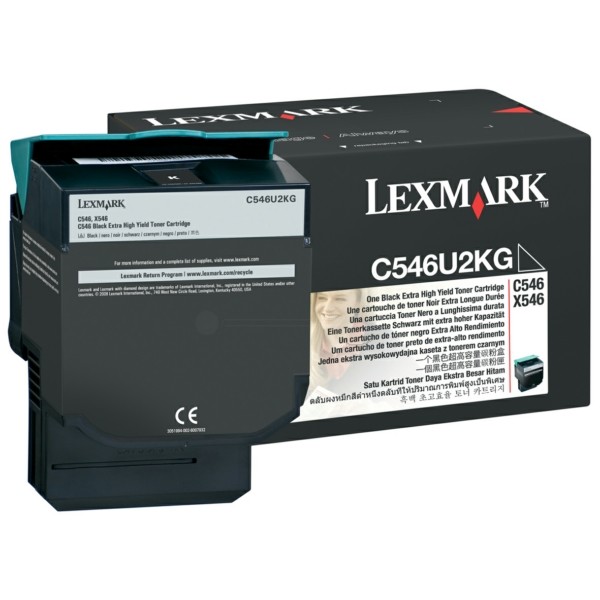 Original Lexmark C546U2KG Toner schwarz 8.000 Seiten