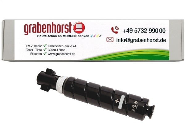 Alternativ Canon 3760C002 / C-EXV59 Toner black 30.000 Seiten