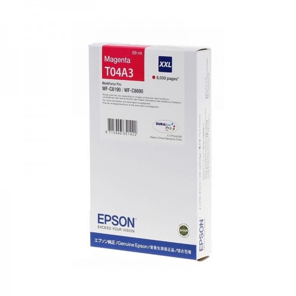 Original Epson C13T04A34N / C13T04A340 Tinte magenta 8.000 Seiten