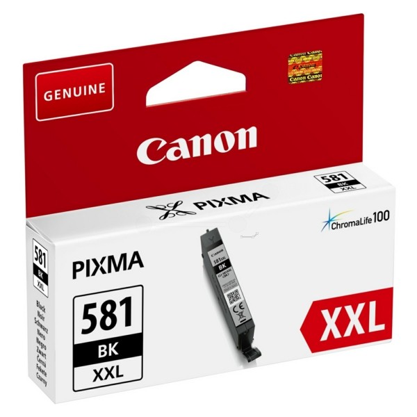 Original Canon 1998C001 / CLI-581 BKXXL Tintenpatrone schwarz 11,7 ml 6.360 Seiten