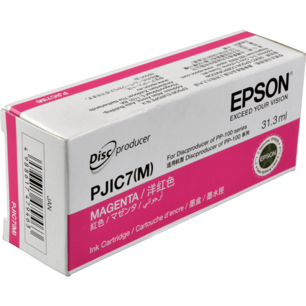 NEUOriginal Epson C13S020691 / PJIC7(M) Tinte magenta 31,5 ml