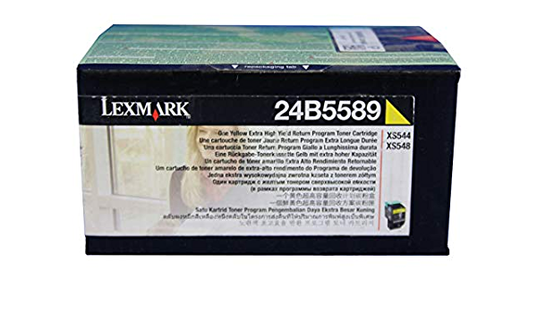 Original Lexmark 24B5589 Toner yellow return program 3.000 Seiten