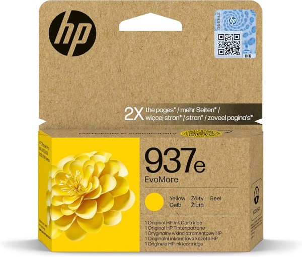 NEUOriginal HP 4S6W8NE / 937E Tinte yellow Evomore 1.650 Seiten