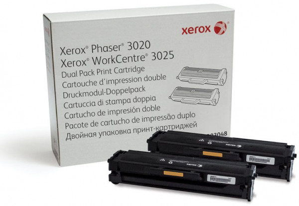 Original Xerox 106R03048 Toner Doppelpack 1.500 Seiten