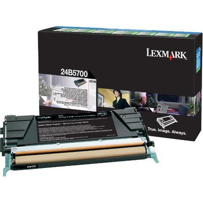 Original Lexmark 24B5700 Toner black 12.000 Seiten