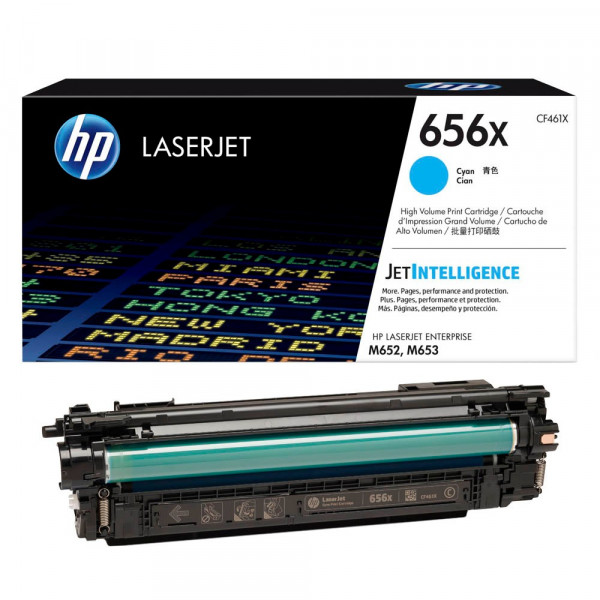 Original HP CF461X / 656X Toner cyan 22.000 Seiten