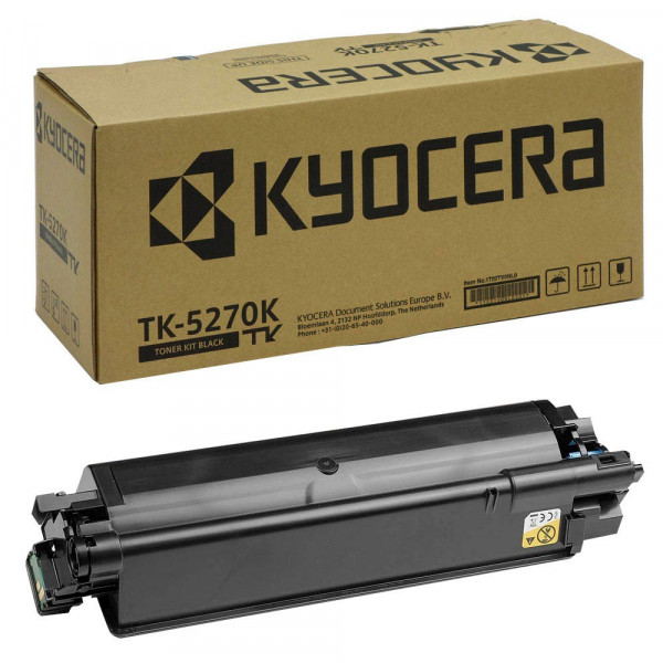 Original Kyocera 1T02TV0NL0 / TK-5270K Toner black 8.000 Seiten