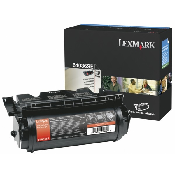 Original Lexmark 64036SE Tonerkartusche schwarz 6.000 Seiten