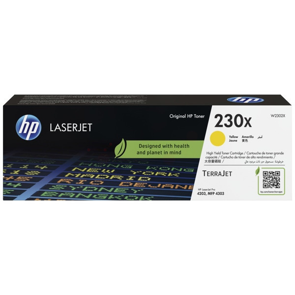 Original HP W2302X / 230X Toner yellow High-Capacity 5.500 Seiten