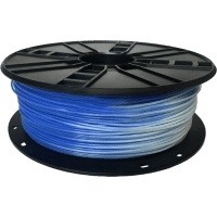 3D-Filament ABS Temperatur-fürbwechsel blau-weiss 1.75mm 1000g Spule