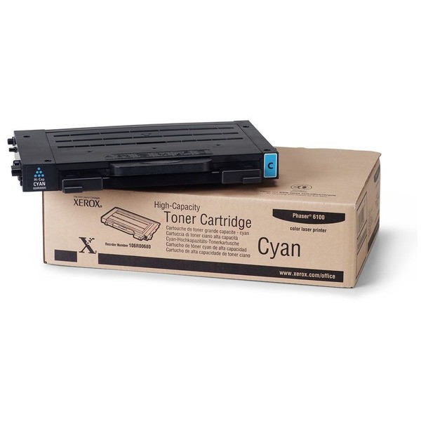 Original Xerox 106R00680 Toner cyan 5.000 Seiten