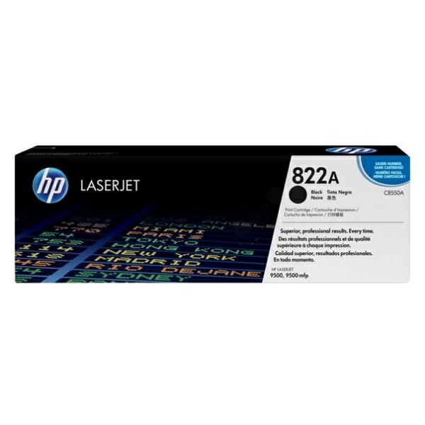 Original HP C8550A / 822A Toner schwarz 25.000 Seiten