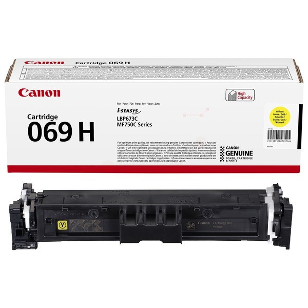 Original Canon 5095C002 / 069H Toner yellow High-Capacity 5.500 Seiten