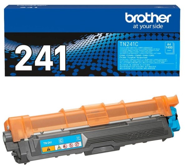 Original Brother TN-241C Toner cyan 1.400 Seiten