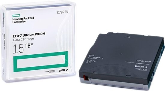 Original HP C7977W , LTO7 / LTO Ultrium 7 , 6TB / 15TB Datenträger WORM