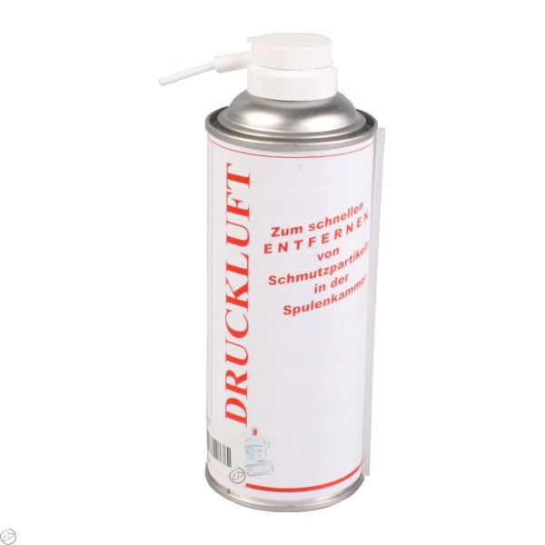 400ml Druckluft-Spray, brennbar, entfernt lose Verschmutzungen aus schwer zugänglichen Stellen