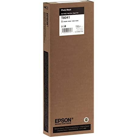 Original Epson C13T804100 / T8041 Tinte photo black 700 ml