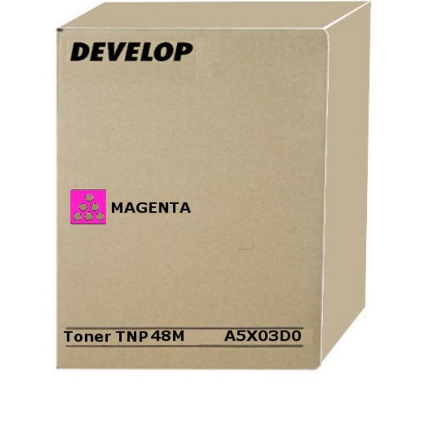 Original Develop A5X03D0 / TNP-48 M Toner magenta 10.000 Seiten