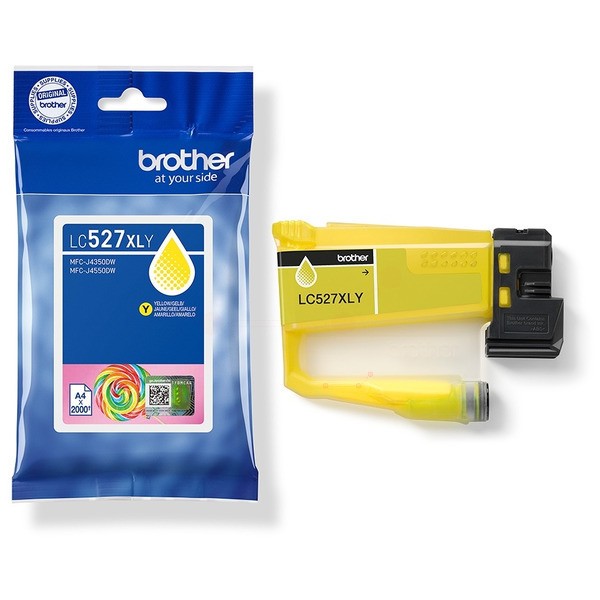 NEUOriginal Brother LC-527XLY Tinte yellow High-Capacity 2.000 Seiten