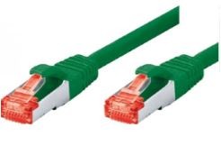 Patchkabel GRÜN Cat.6 SFTP, PiMF, 1Gigabit 0,5m