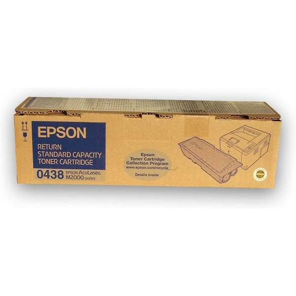 Original Epson C13S050438 / 0438 Tonerkartusche schwarz return program 3.500 Seiten