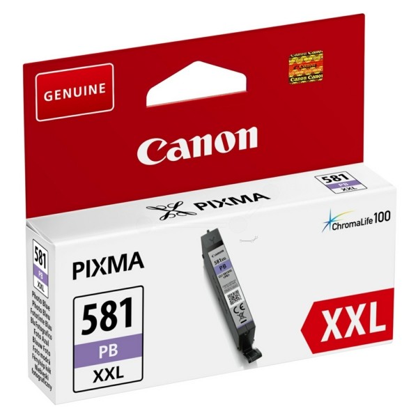 Original Canon 1999C001 / CLI-581 PBXXL Tintenpatrone blau 11,7 ml 9.140 Seiten