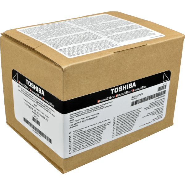 Original Toshiba 6B000000922 / T-FC338EKR Toner black return programm 6.000 Seiten