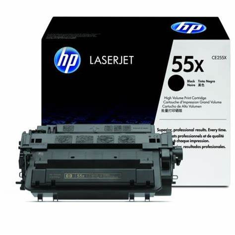 Original HP CE255X / 55X Toner black 12.500 Seiten