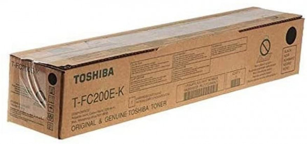 Original Toshiba 6AJ00000123 / T-FC200EK Toner black 38.400 Seiten