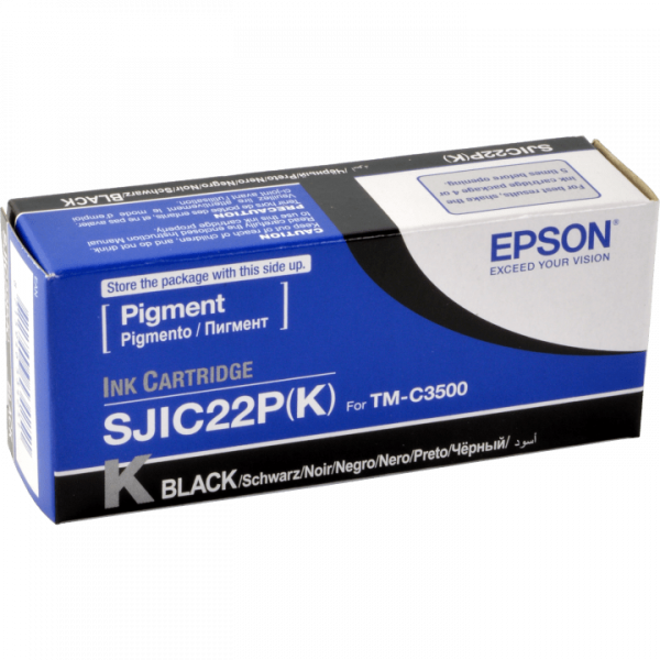 Original Epson C33S020601 / SJIC22PK Tinte black 33 ml