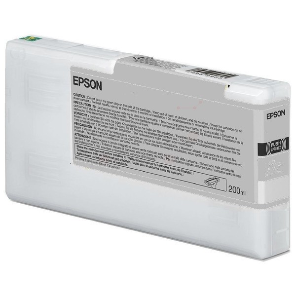 NEUOriginal Epson C13T55W700 Tinte gray 200 ml