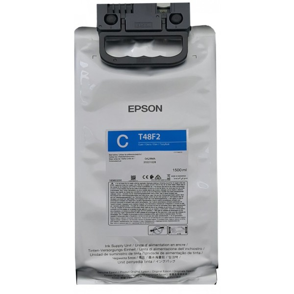 Original Epson C13T48F200 Tinte cyan 1500 ml