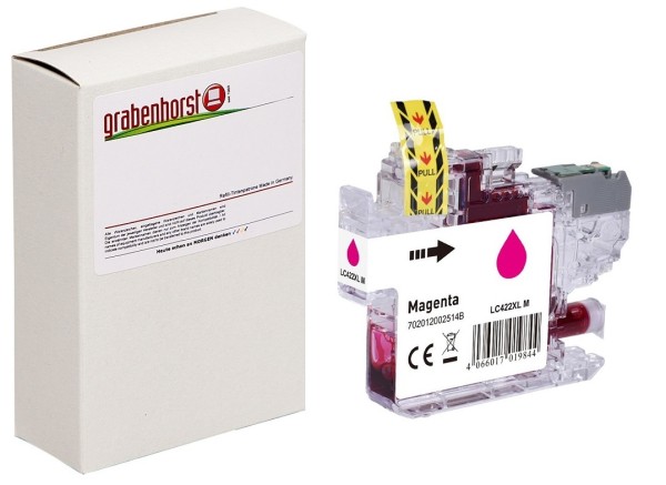 Alternativ Brother LC-422XLM Tinte magenta 19 ml 1.500 Seiten